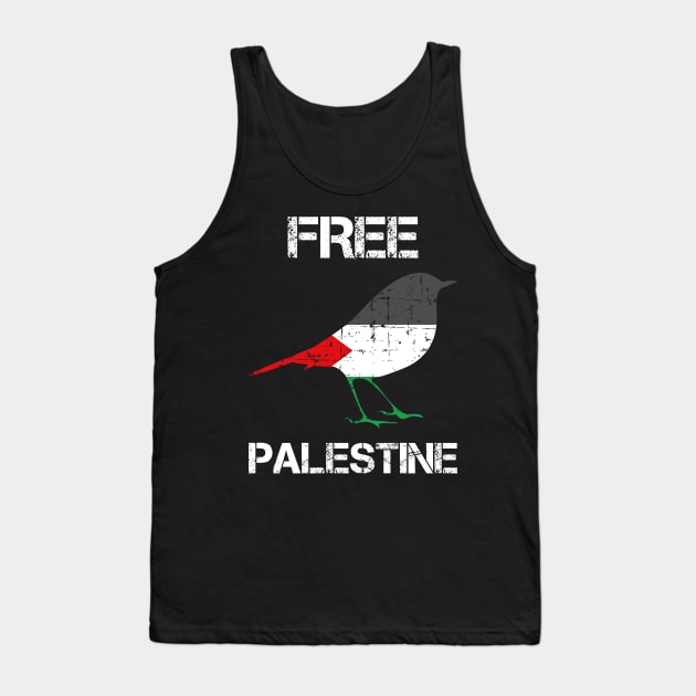 Free Palestine Freedom For Gaza And Jerusalem Tank Top by mangobanana